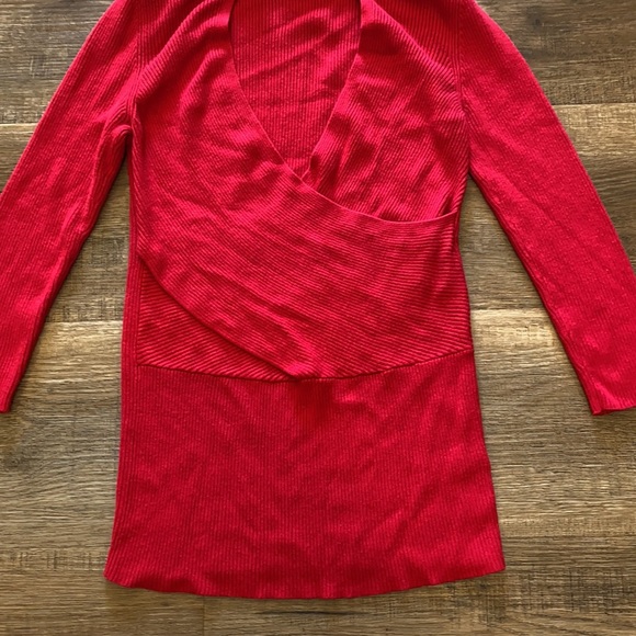 Express Chocker Ribbed Sweater - Picture 4 of 5